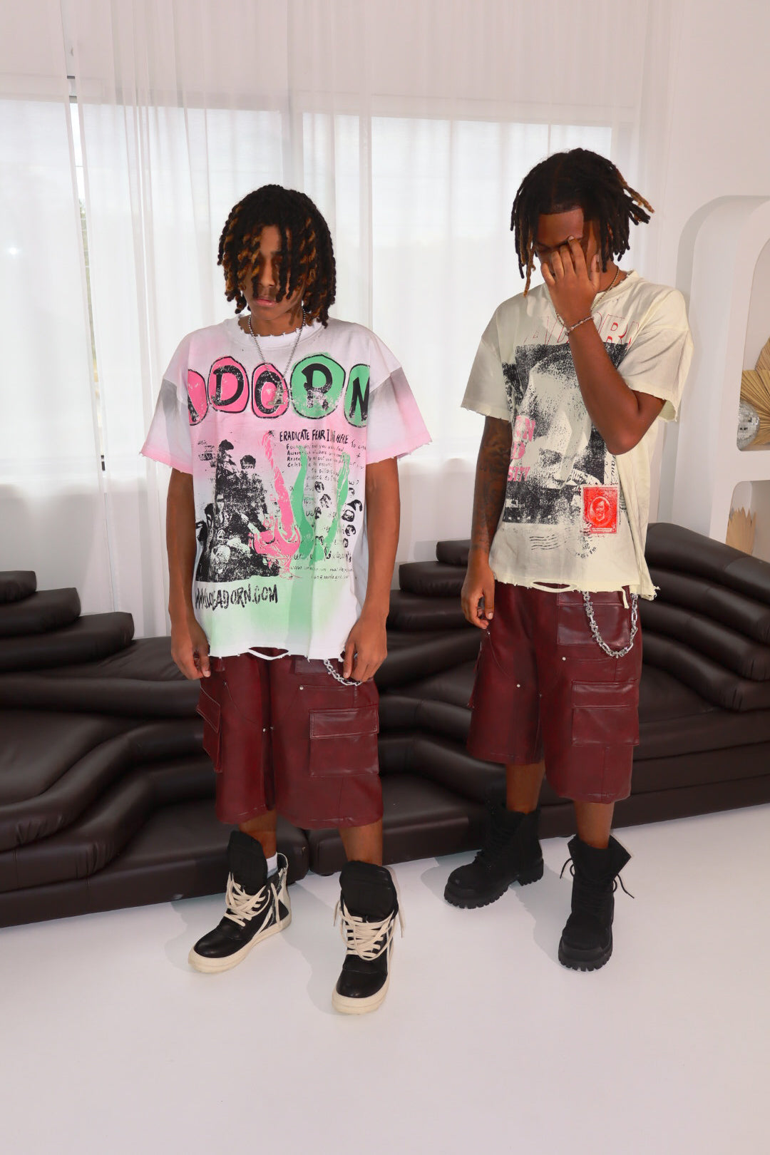 ASYLUM TEE + ROCKSTAR TEE